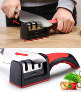 3-in-1 Knife Sharpener with Peeler – Tez Dhaar Sirf Seconds Mein