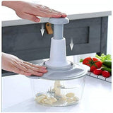 2L Hand-Push Food Chopper – Pyaz, Lehsan, Sabzi Sekonds Mein