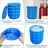 Ice Genie – 120 Ice Cubes, Space Saving Freezer Solution