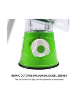Drum Vegetable Cutter – 3 Blades Se Grate, Slice & Shred