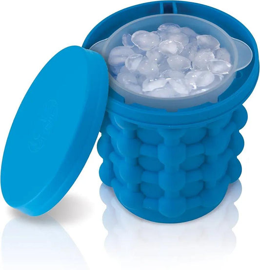 Ice Genie – 120 Ice Cubes, Space Saving Freezer Solution
